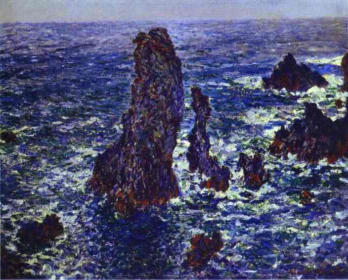 ClaudeMonet CliffsatBelle Ile